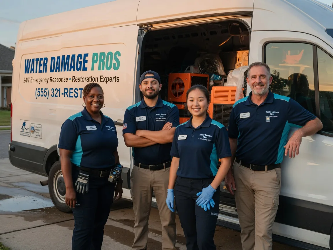Water Damage Restoration company in Mullin, TX